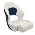 Fotel kapitański Springfield biały front siedzisko do łodzi.png