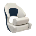 Fotel sternika Springfield biały siedzisko do łodzi.png