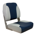 Fotel do łódki Economy granat szary.png