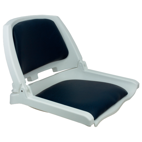 Fotel do łodzi Traveler biało granatowy.png