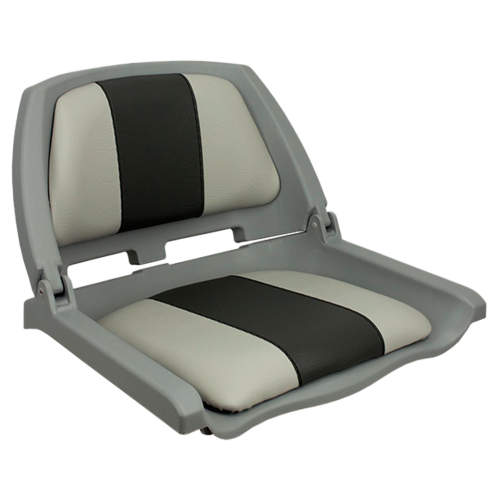 Fotel do łodzi Traveler szaro grafitowy.png