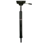 Seria BLACK noga fotela do łodzi SPRINGFIELD King Pin Noga Spinningowa Regulowana Gazowo 16" - 22-3/8" - 41 - 57 cm Kolor Czarny