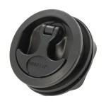 Whitecap 3" Black Nylon Non-Locking T-Handle Boat Latch 3230B