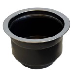 Uchwyt do napojów, uchwyt do łodzi ze Stali Nierdzewnej i Czarnego Plastiku