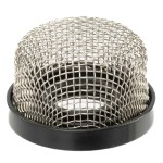 Filtr siatkowy ze stali nierdzewnej do pomp Livewell - średnica  7/8 cala