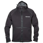 Kurtka Neoprenowa Stormr TYPHOON™ Jacket – Lekka i Wodoodporna Odzież Wędkarska - Czarna