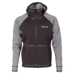 Kurtka Neoprenowa Stormr TYPHOON™ Jacket – Lekka i Wodoodporna Odzież Wędkarska - Czarno / Szara