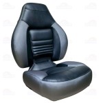 Fotel do łódki Springfield FISH PRO 24 - Czarny Carbon / Grafit