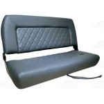 Grafitowa Ławka do Łodzi Springfield Pikowana