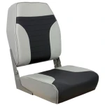 Składany Fotel do Łodzi Springfield ECONOMY HIGH BACK MULTICOLOR – Wysokie Oparcie, 5 Kolorów do wyboru