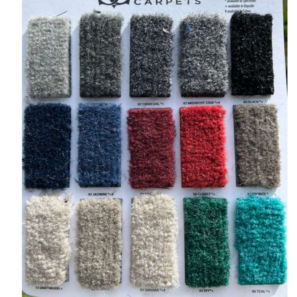 Kolory wykładzin do łodzi Sparta Carpets